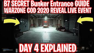 Secret B7 Warzone Bunker Explained & Guide - CoD 2020 Reveal Day 4 Black Ops Cold War update 1977-78