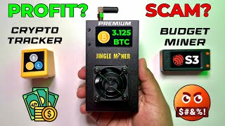 Bitcoin Mining Device is Scam? - Jingle Miner BTC Solo Lite, SOLO Mini Lottery Miner, Crypto Tracker