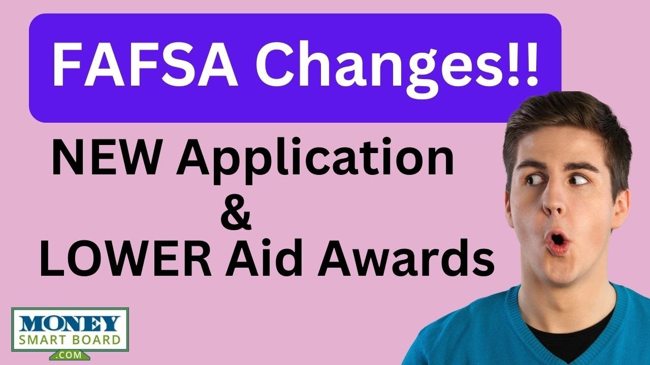 Big FAFSA Calculation & Application Changes Starting in 2023 YouTube