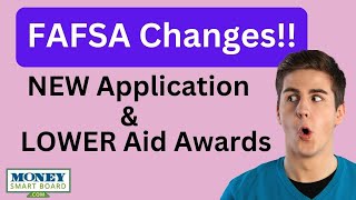 Big FAFSA Calculation & Application Changes Starting in 2023