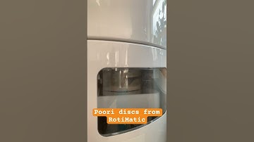 Poori discs from RotiMatic#usa#india#rotimatic#poori#chikkuniecenephew#shorts