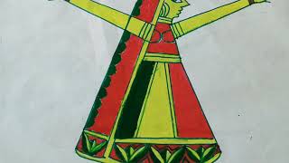 A Photo Of A Manjusha Painting Women