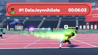 I Became an OLYMPICS Champion using the *METHOD* In Roblox Track and Field