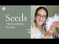 My 2023 cut flower seed order  what im growing next year