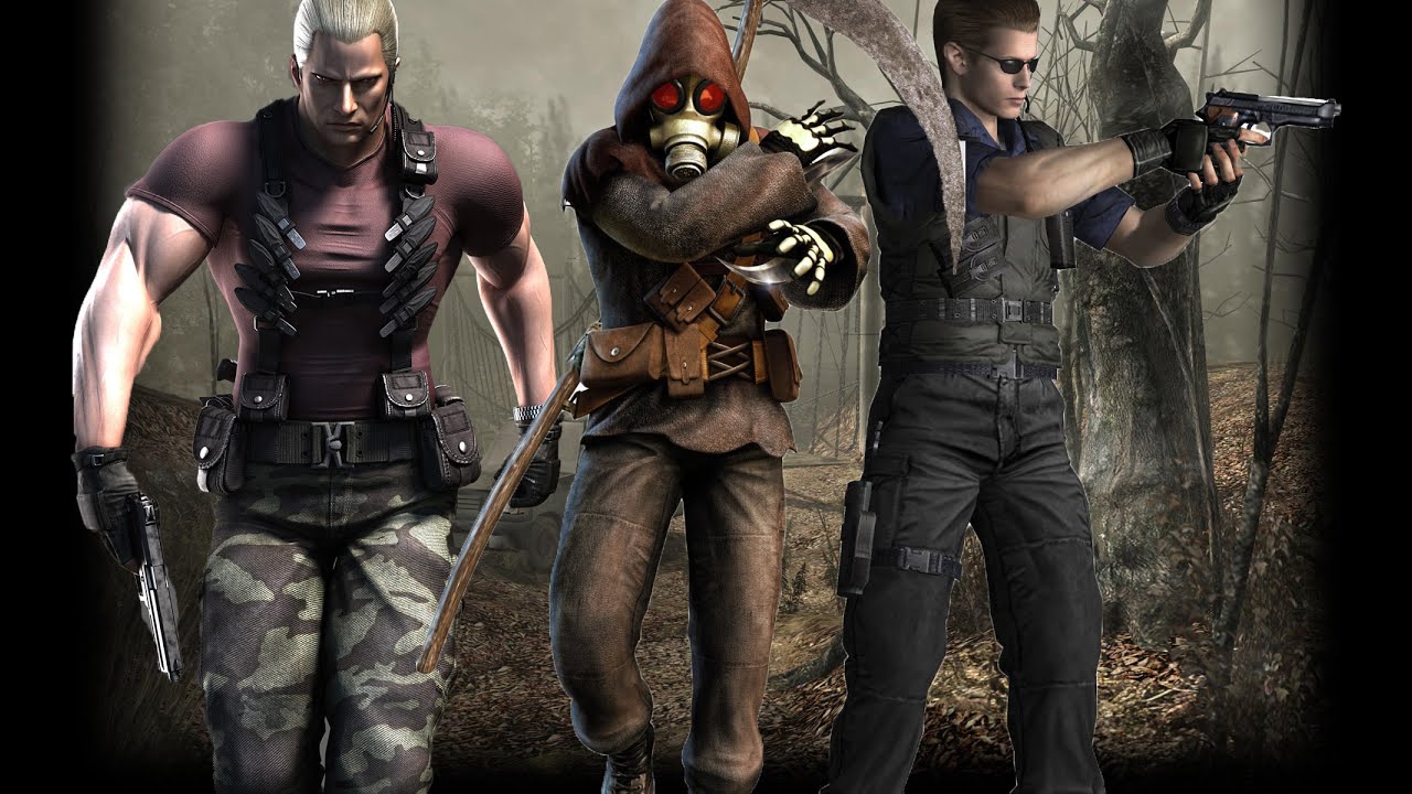 Jack Krauser - Resident Evil 4 HD version with classic outfit