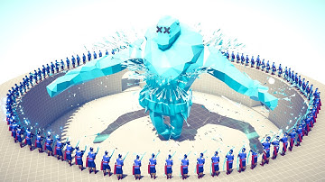 100x ICE ARCHER vs EVERY UNIT - Totally Accurate Battle Simulator TABS