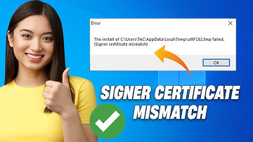 How To Fix Signer certificate mismatch error