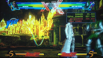 UMVC3: Basic Wesker Combo Tutorial Pt.2 (Step by Step)