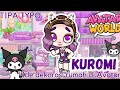 Ide dekorasi rumah KUROMI di BUBBLE GLAM house maker 🫧🫧 [Free] | pazu | Avatar world House Ideas