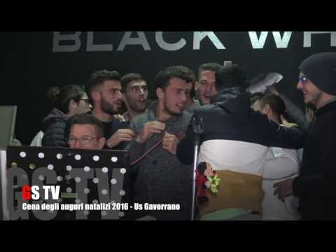 Gs Tv - Cena degli auguri natalizi 2016 - Us Gavorrano