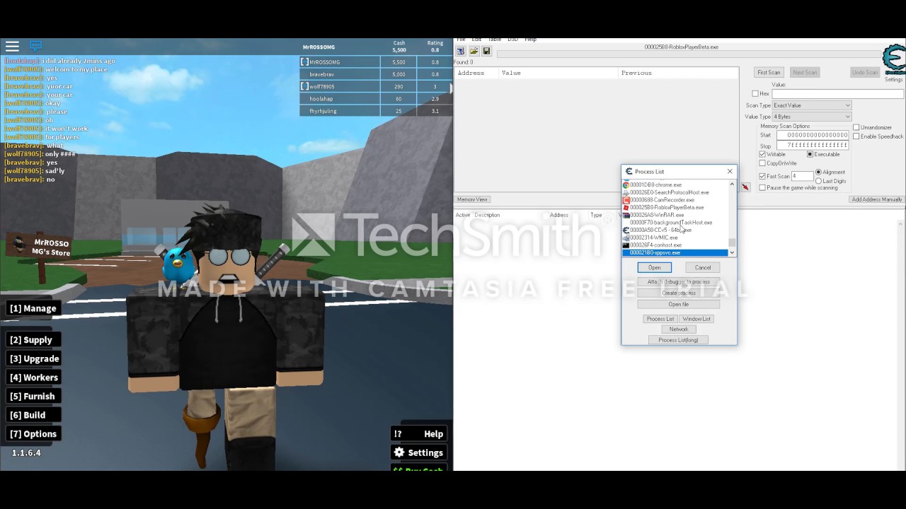 Roblox Retail Tycoon 1 1 6 Money Hack Cheat Engine Patched Youtube