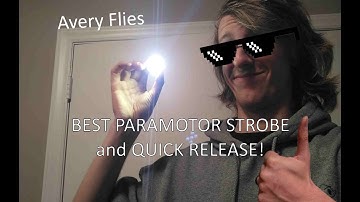 Paramotor Strobe and Quick Release Upgrades | Avery Flies