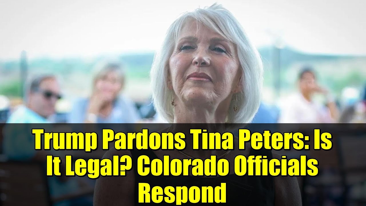 Трамп помиловал Тину Питерс: законно ли это? Реакция властей Колорадо.