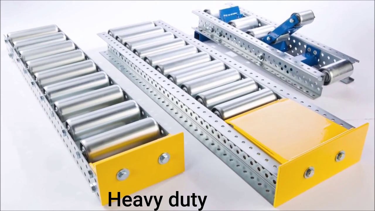 Lean Manufacturing - 4Lean - XRolls - Light and heavy duty rolls - YouTube