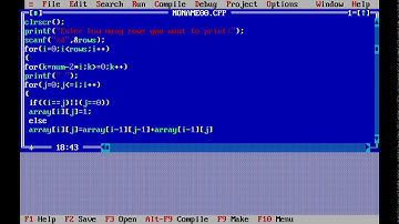 pascal triangle