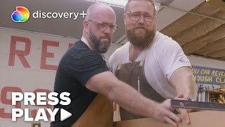 This Is Us Star Chris Sullivan Visits Laurel | Home Town: Ben's Workshop | discovery+