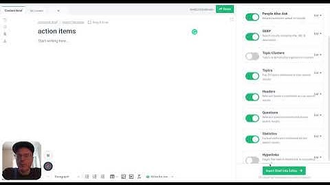 Content Brief Workflow in Frase