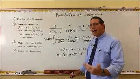 Partial-Fraction Decomposition Part 1 - Mr. Ryan