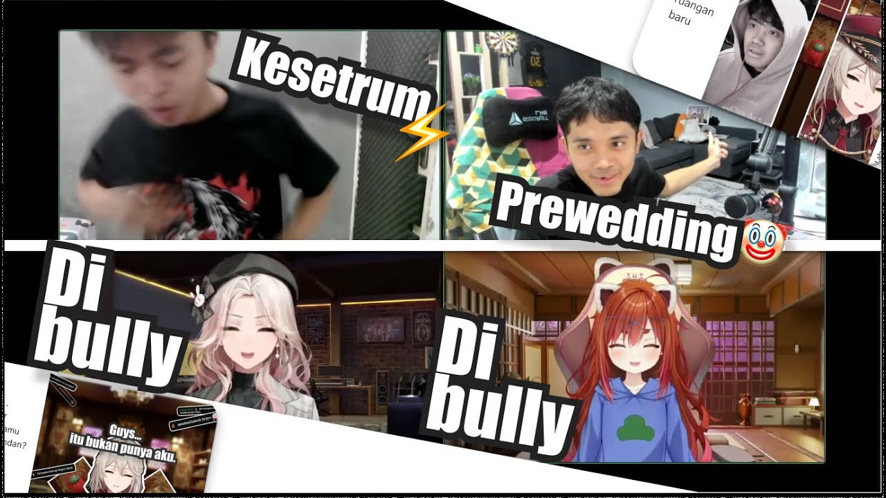 Kursi gacha🤔 Figa kesetrum 😂  prewedding bang Al?😳🤡  | Naplive, Silvia Valleria, dll [Clip]