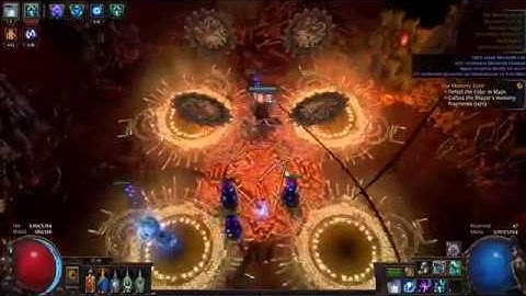 Path of Exile [3.2] Glacial Cascade Totem - Hierophant - Uber Atziri