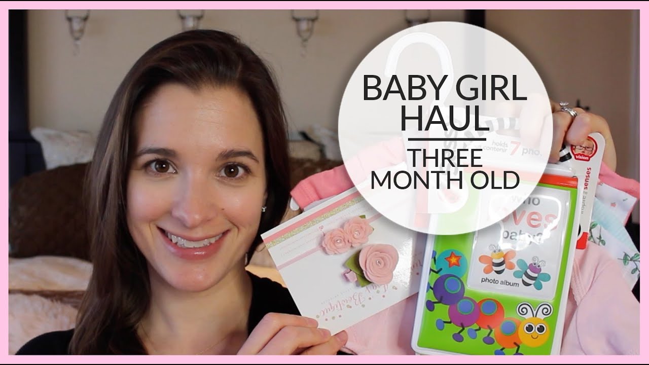 Baby Girl Haul 3 Month Old YouTube
