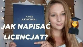 JAK NAPISAĆ PRACĘ LICENCJACKĄ NA PIELĘGNIARSTWIE? I PIELĘGNIARKA #19