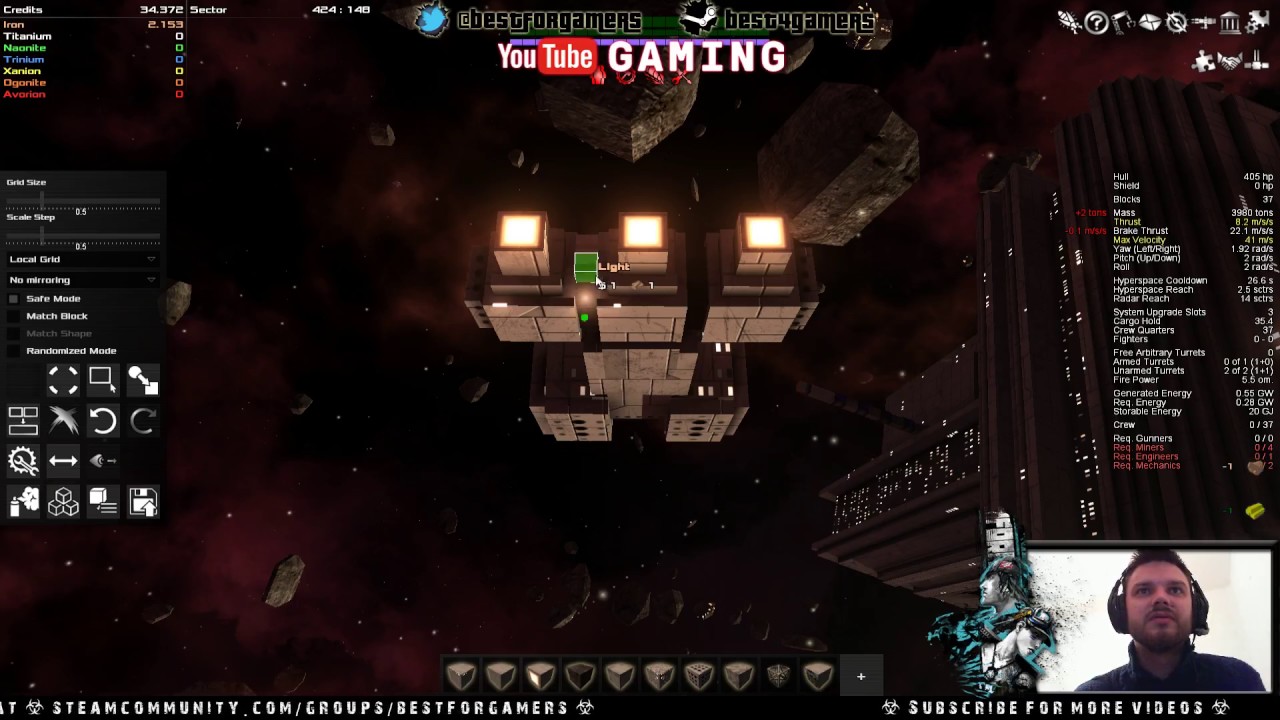 How To Build A Mining Ship _ Space Engineers: How to build a mining ...