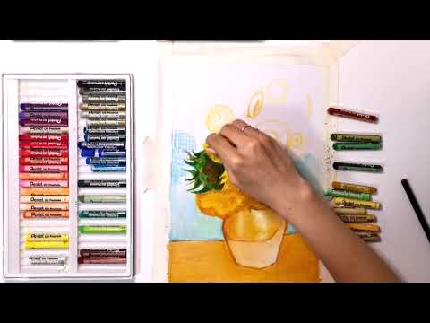 [Time lapse] Van Gogh's Sunflower