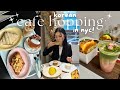 Korean cafe hopping in nyc  cute  aesthetic new spots