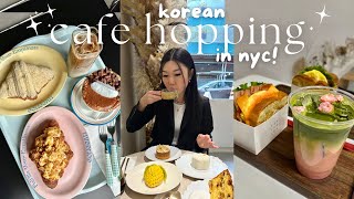 Korean Cafe Hopping in NYC! | cute & aesthetic new spots☕