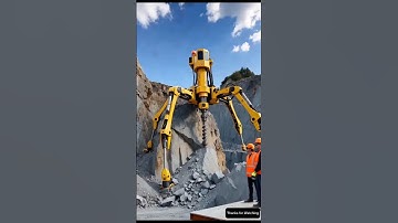 Could This Be the Future of Heavy Construction? #excavator #amazingmachinery #engineering