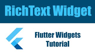 Flutter Widgets Tutorial -  RichText Widget شرح