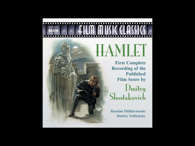 Chostakovitch - Hamlet, musique de scène: Marche funèbre & Fanfare et Musique à danser : Orch symph Boston / A.Nelsons