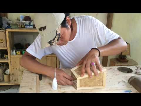  Cara  Membuat  Lampu  Hias  Dinding dari  Anyaman Bambu  YouTube