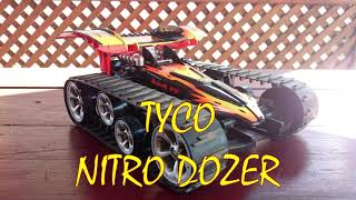 TYCO Nitro Dozer, old RC car, régi rc autó (short review)