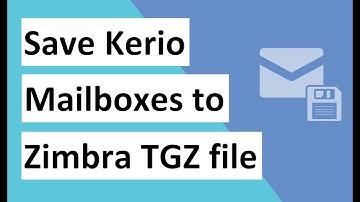 How to Save Kerio to Zimbra TGZ File? Here’s The Quick Solution
