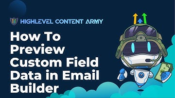 How To Preview Custom Field Data in Email Builder