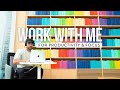 2-HOUR WORK WITH ME / Pomodoro 25-5 Timer / Chill Music For Work, Study, Relaxing
