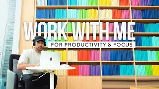 2HOUR WORK WITH ME / Pomodoro 255 Timer / Chill Music For Work, Study, Relaxing