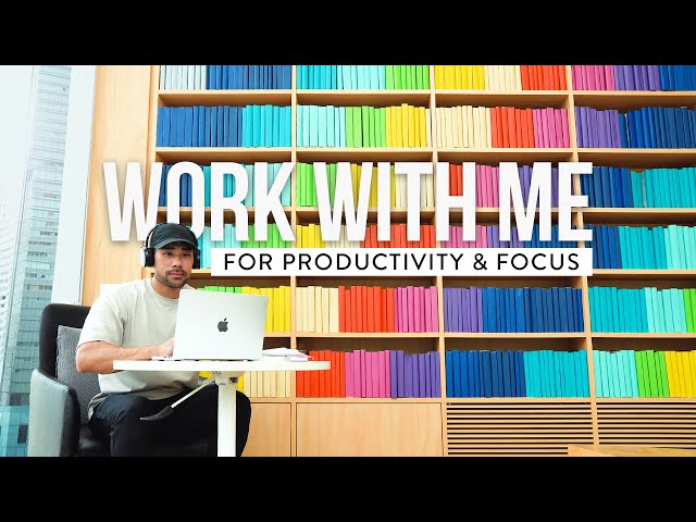 2-HOUR WORK WITH ME / Pomodoro 25-5 Timer / Chill Music For Work, Study, Relaxing class=