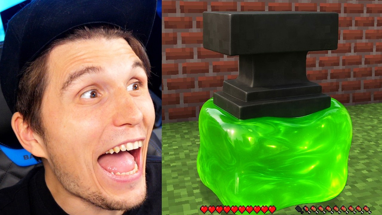 Paluten REAGIERT auf ULTRA REALISTISCHEN SCHLEIM IN MINECRAFT