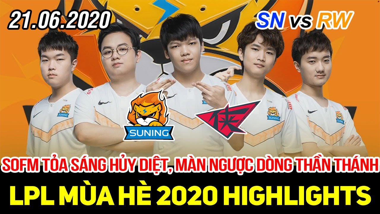 [LPL 2020] SN vs RW FULL Highlights | SofM tỏa sáng cùng team hủy diệt, lội ngược dòng thần thánh
