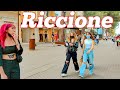 FUNNY RICCIONE. Italy  - 4k Walking Tour around the City - Travel Guide. trends, moda #Italy