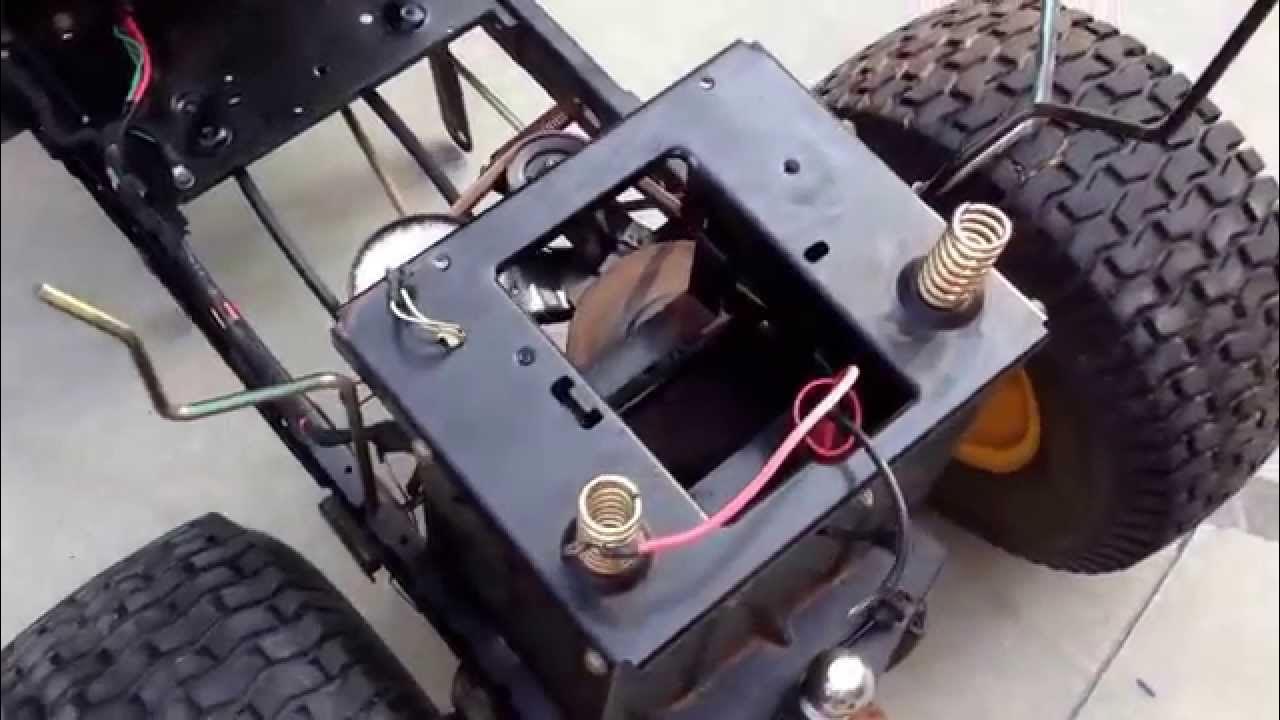 Riding Mower Repair (drive belts) MTD - YouTube
