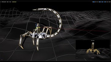 Scorpion Control Rig Test (UE5)