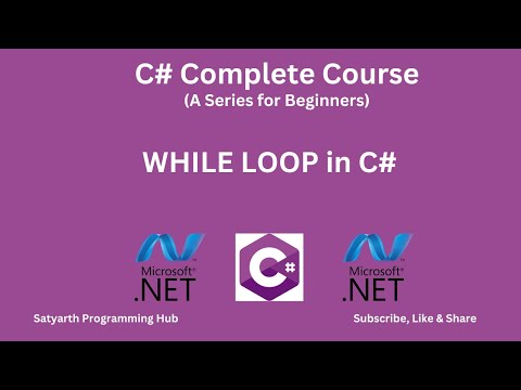 C# tutorial for beginner While Loop | Lecture 14 | #whileloop #programming #netcore #aspnetcore