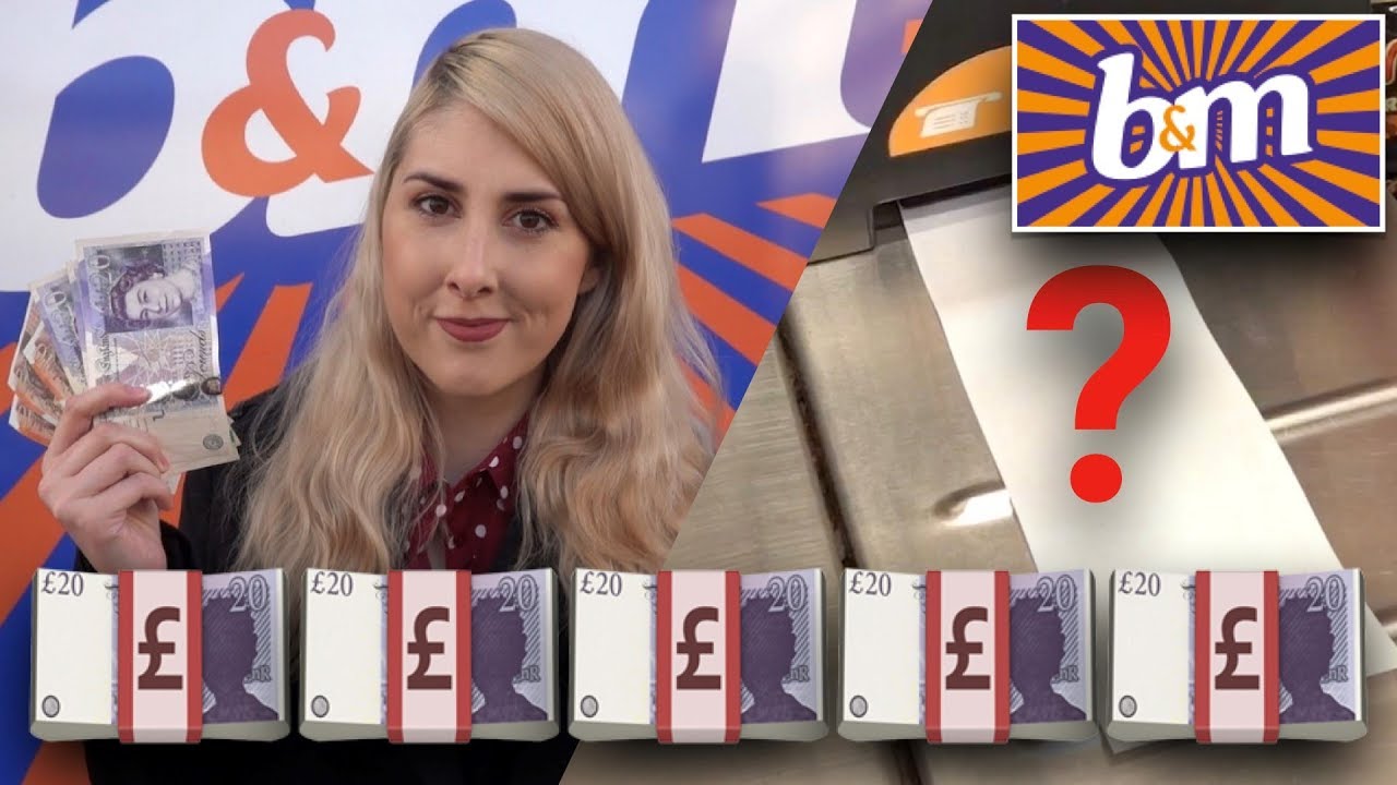 SPENDING £100 IN B&M CHALLENGE