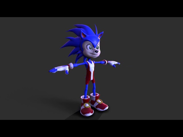 ZBrush: O Sonic foi redesenhado