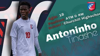 Tinashe Mambira-College Recruitment Highlight Video - Midfielder & Forward