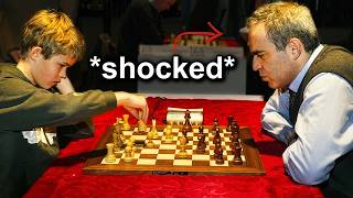When 13 Year Old Magnus Carlsen Faced Garry Kasparov